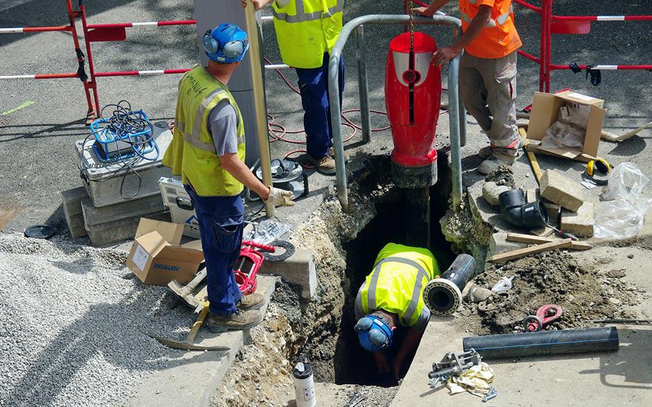 travaux assainissement Courcouronnes